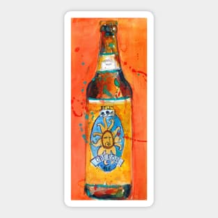 Oberon Beer Art Print Sticker